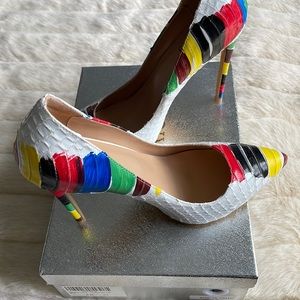 Women’s sexy pointed tall heels size 10